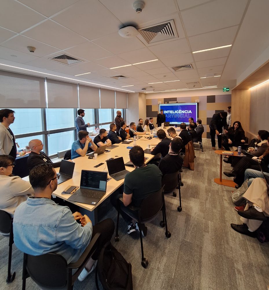 Workshop de IA com clientes