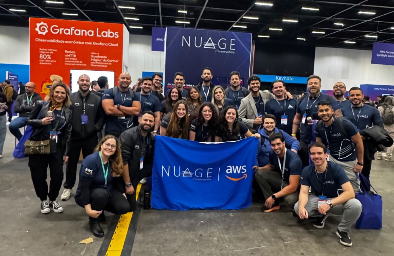 Equipe NuageIT no AWS Summit